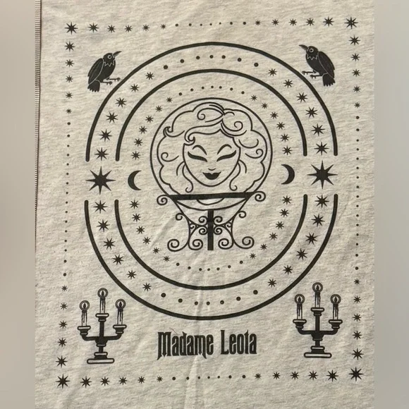 Disney Madame Leota Haunted Mansion Tee – Women’s Size L (Juniors Cut) - Picture 2 of 8